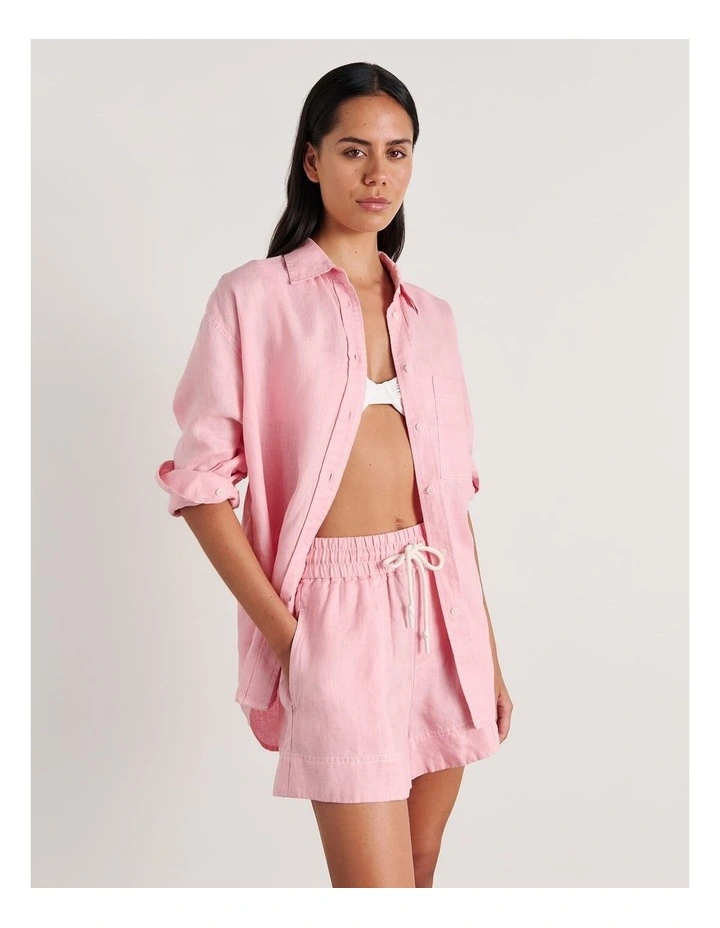 Gigi Linen Relaxed Shirt image 1