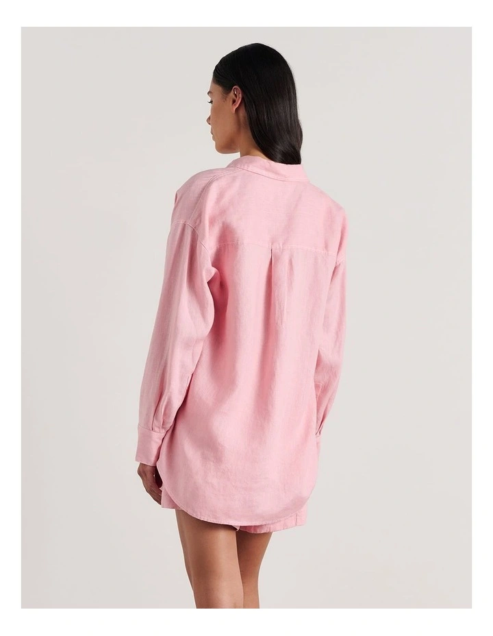 Gigi Linen Relaxed Shirt image 2