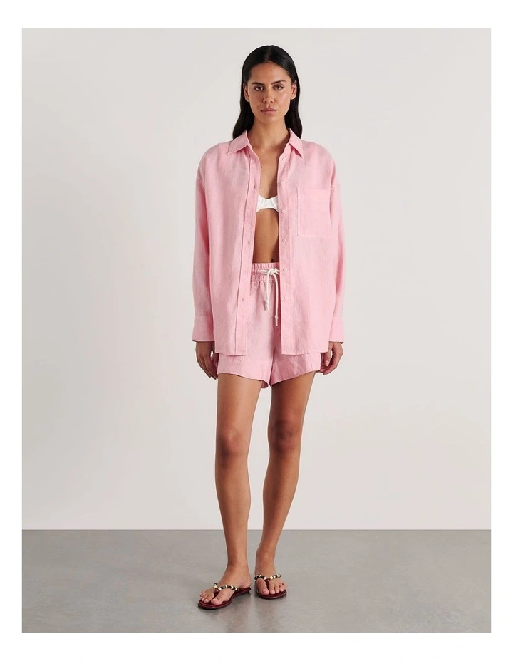 Gigi Linen Relaxed Shirt image 6