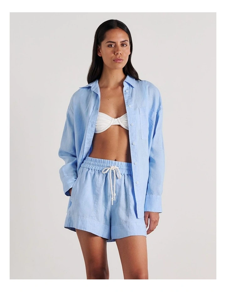Gigi Linen Relaxed Shirt image 1