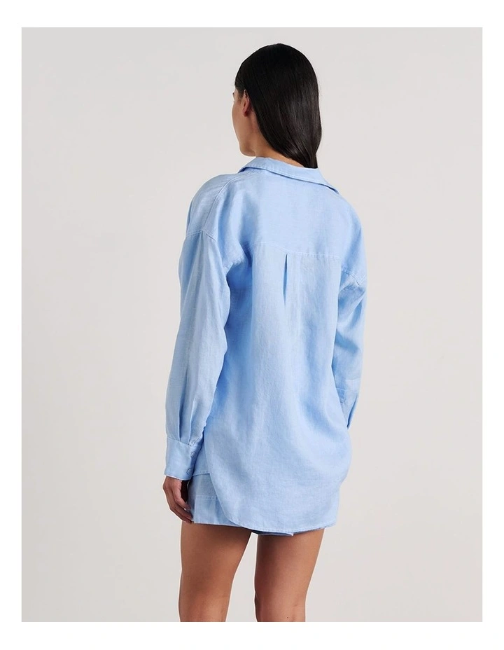 Gigi Linen Relaxed Shirt image 2