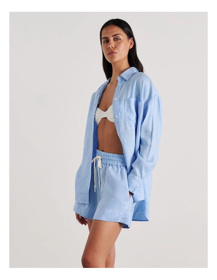 Gigi Linen Relaxed Shirt image 3