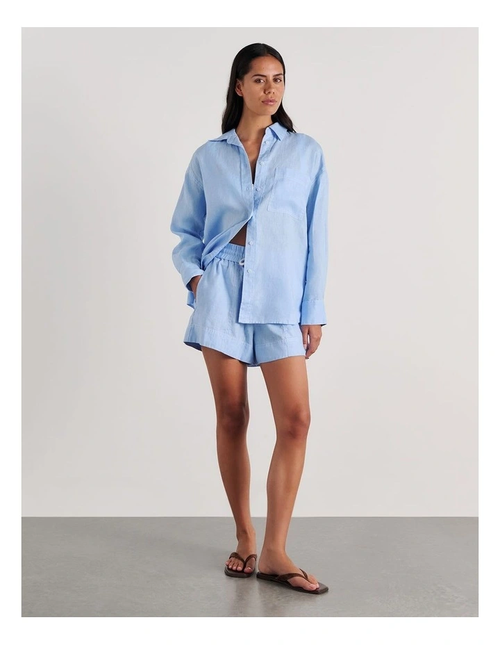 Gigi Linen Relaxed Shirt image 4