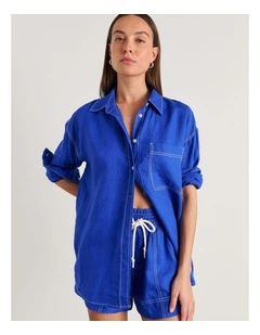 Gigi Linen Relaxed Shirt