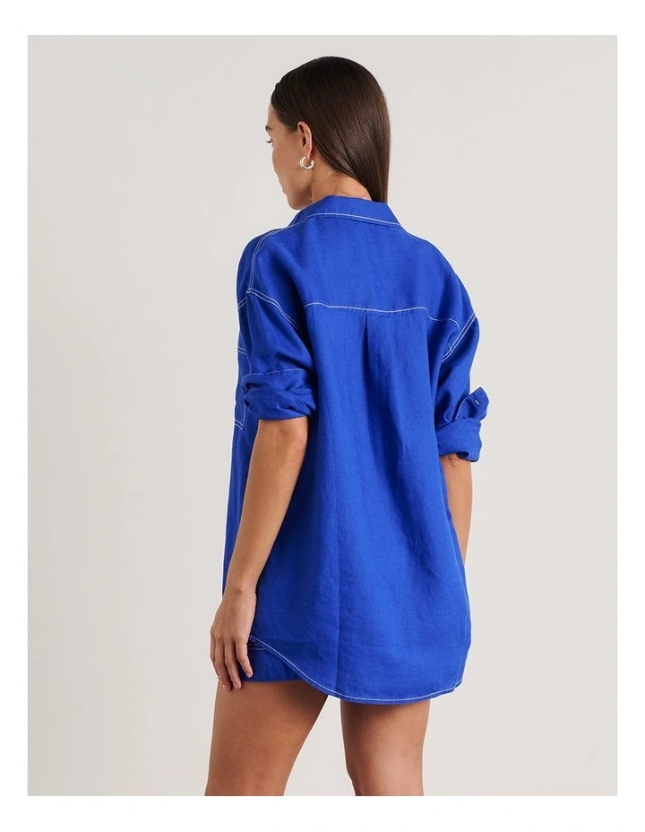 Gigi Linen Relaxed Shirt image 2