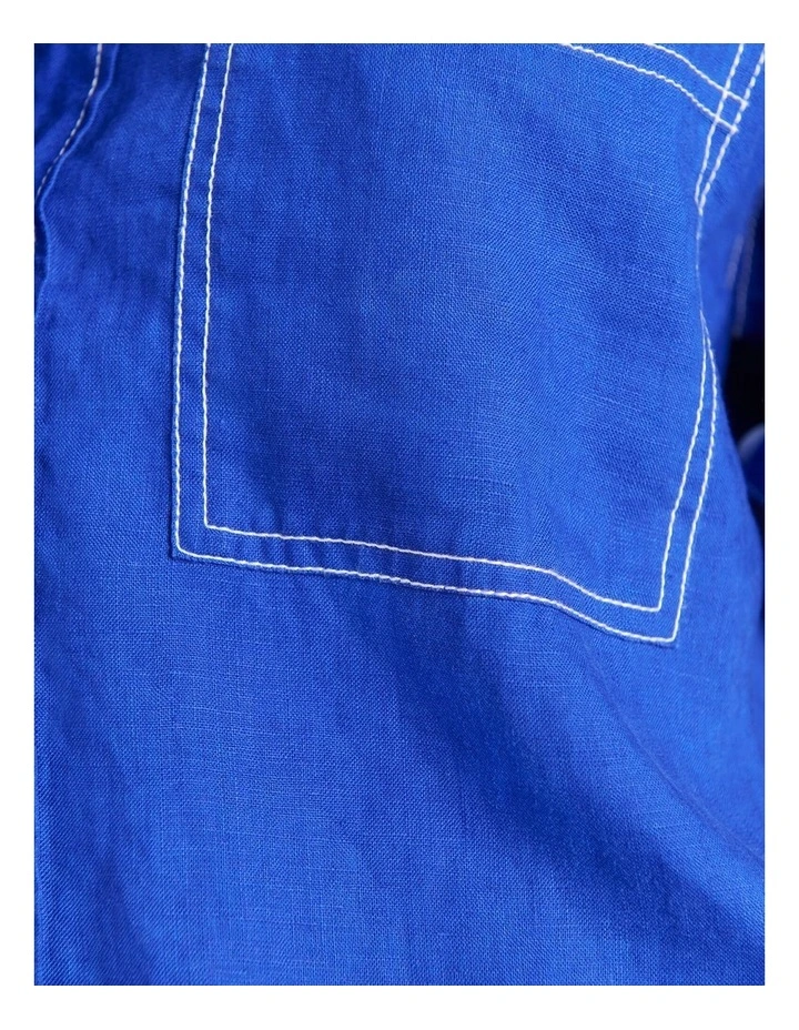 Gigi Linen Relaxed Shirt image 6