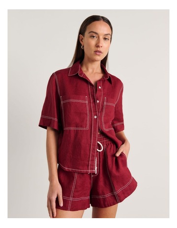 Burgundy colour