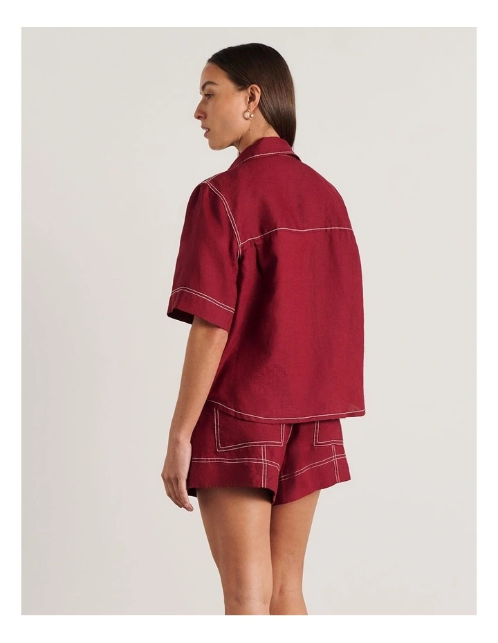 Gigi Relaxed Short Sleeve Shirt image 2