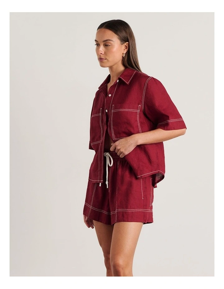 Gigi Relaxed Short Sleeve Shirt image 3