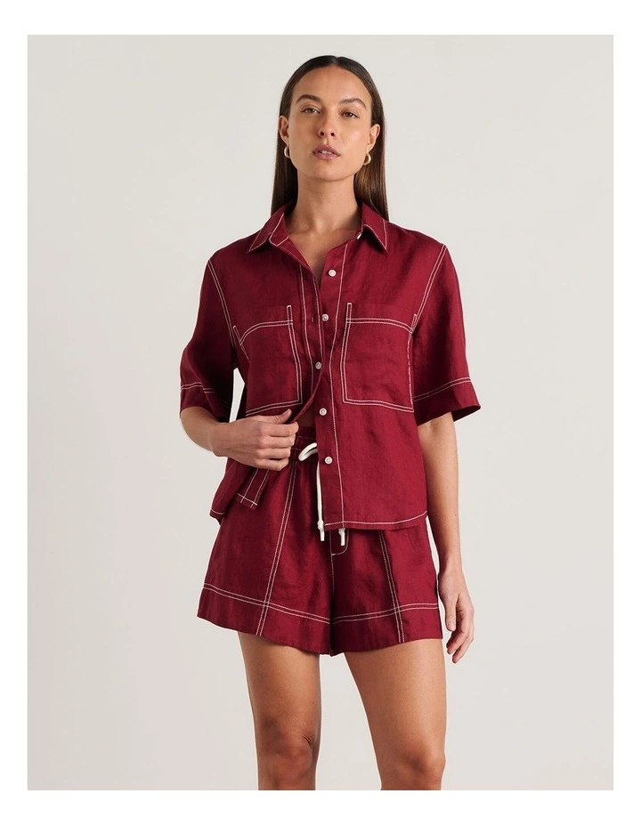Gigi Relaxed Short Sleeve Shirt image 5
