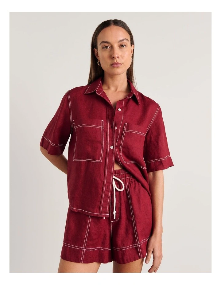 Gigi Relaxed Short Sleeve Shirt image 6