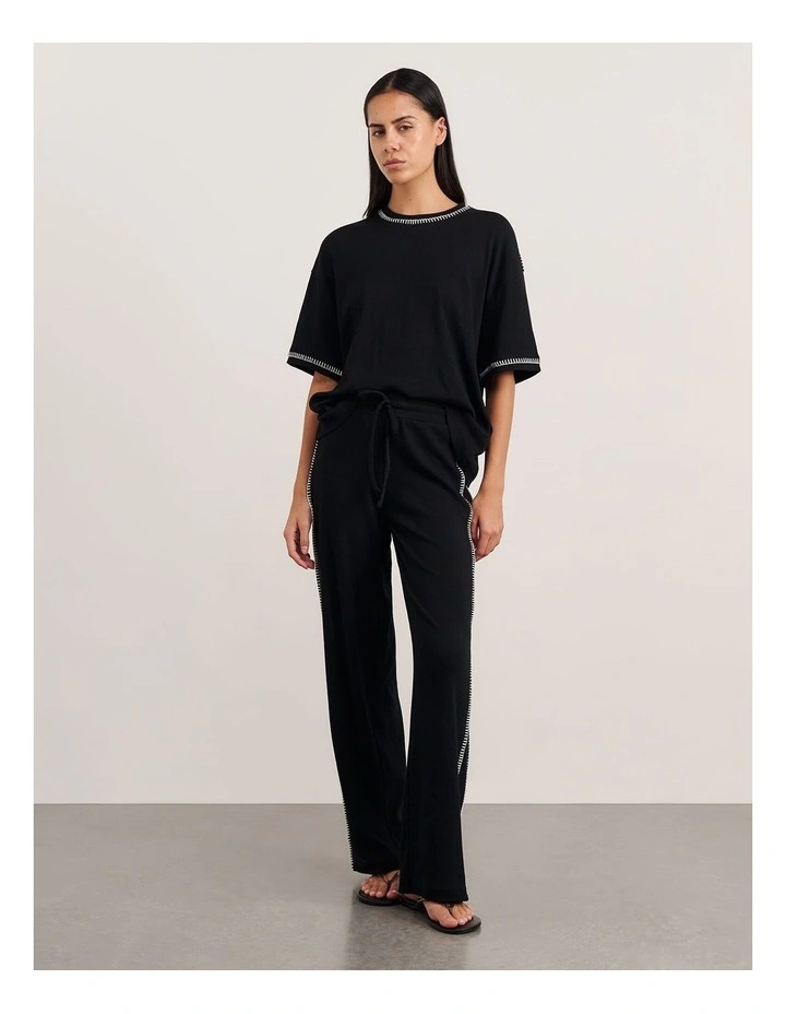 Celina Pant in Black image 4