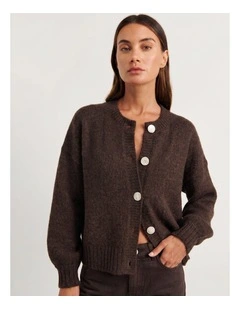Lily Fluffy Knit Cardigan