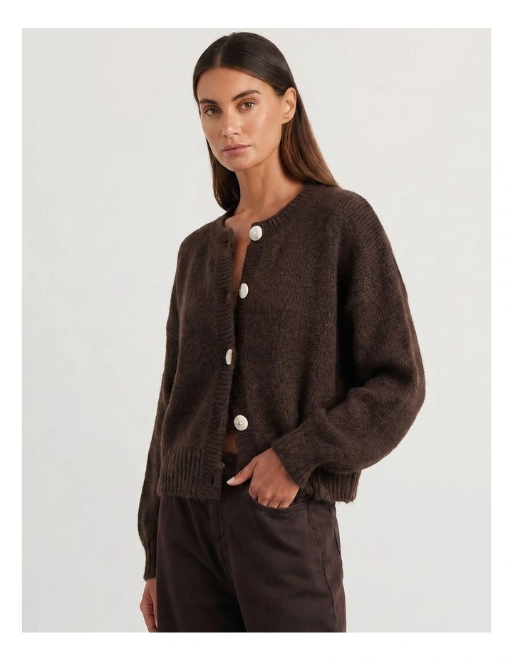 Lily Fluffy Knit Cardigan image 3
