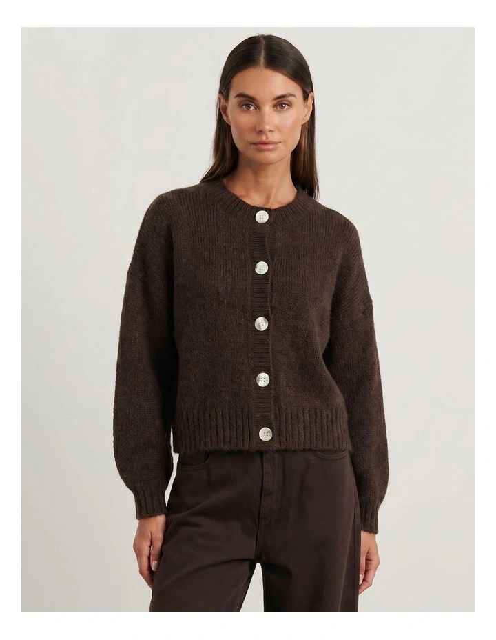 Lily Fluffy Knit Cardigan image 5
