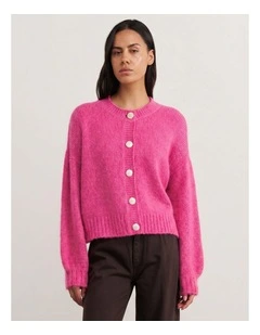 Lily Fluffy Knit Cardigan