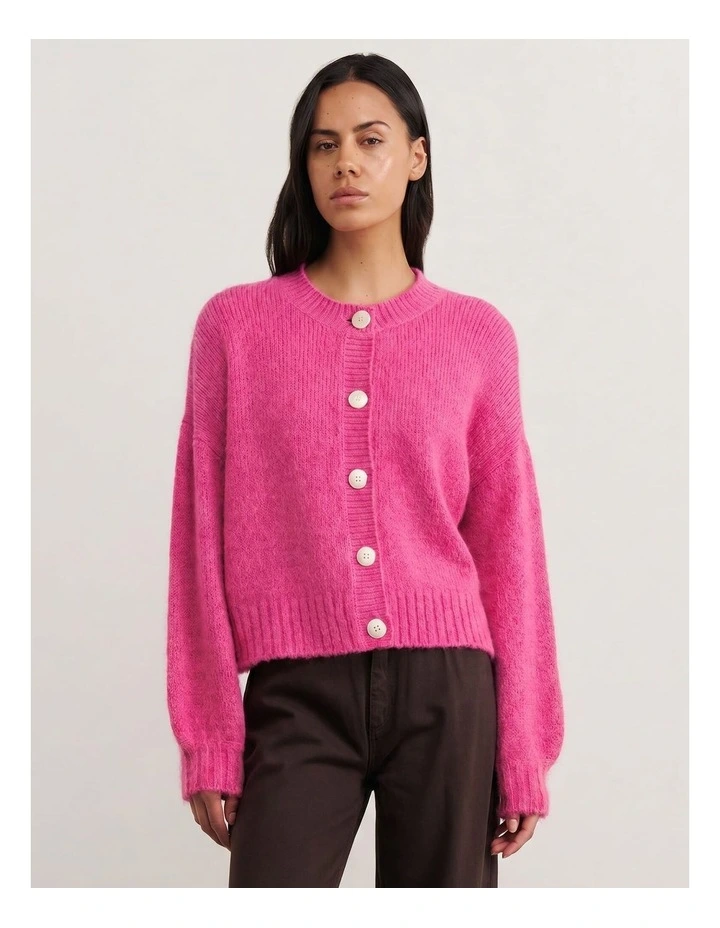 Lily Fluffy Knit Cardigan image 1