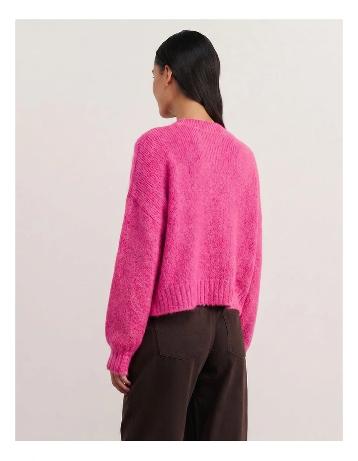 Lily Fluffy Knit Cardigan image 2