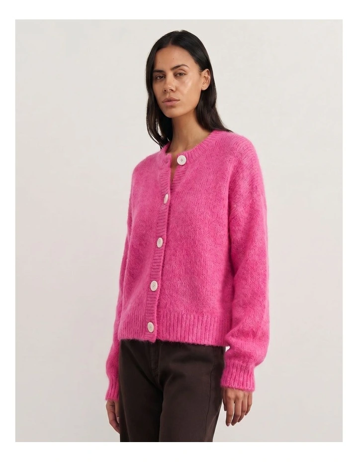 Lily Fluffy Knit Cardigan image 5
