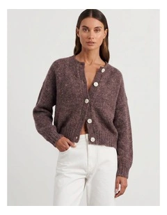 Lily Fluffy Knit Cardigan
