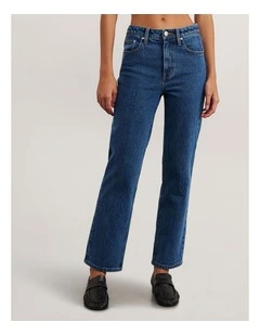 Bambi Crop Jean in Blue