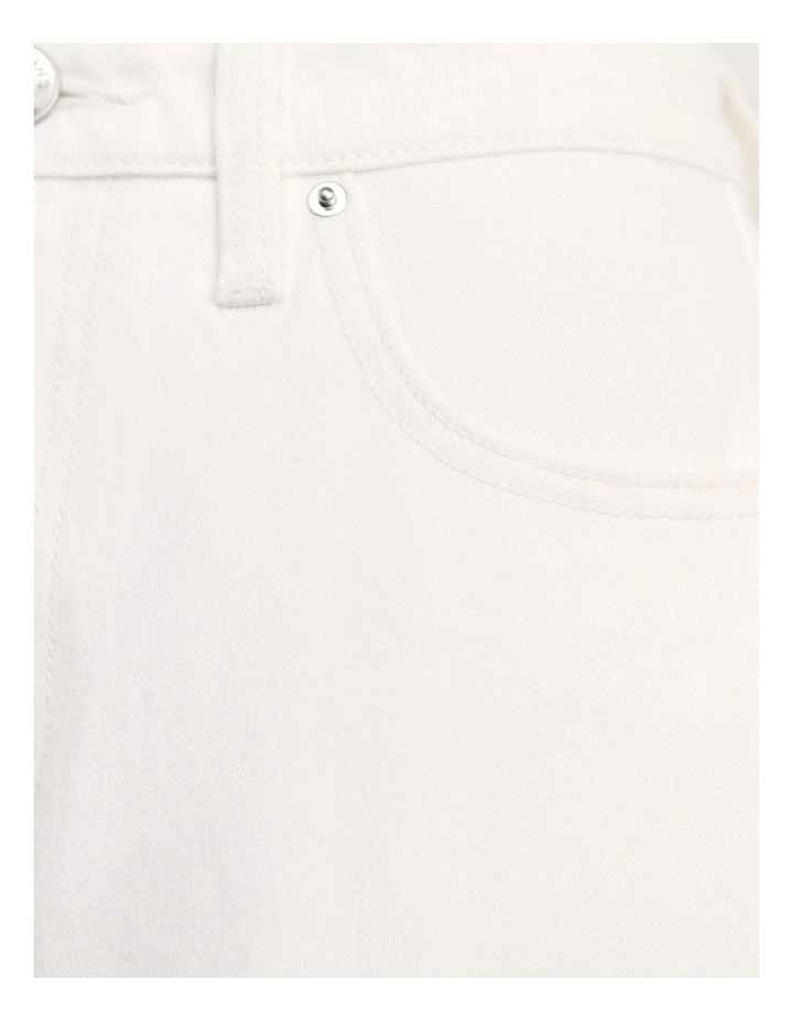 Lucia Barrel Jean in White image 4