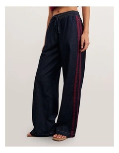 Loe Pull On Pant in Blue