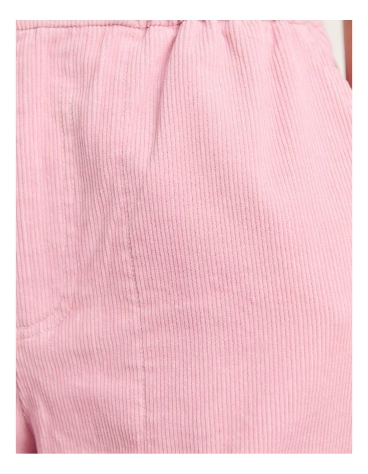 Demi Cord Pant in Pink Frost image 7