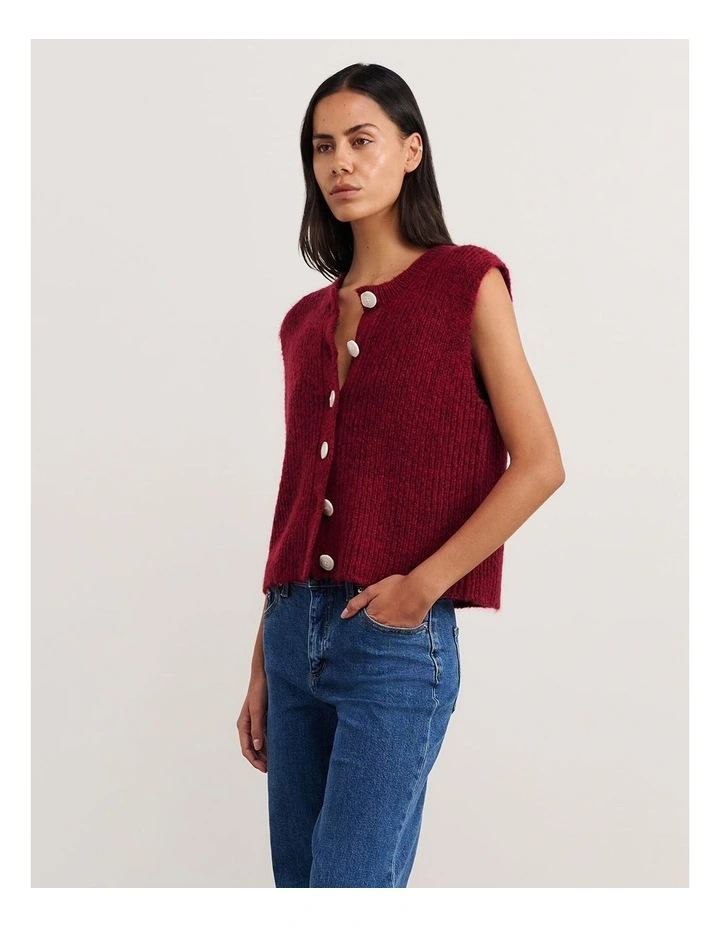 Lily Button Vest image 3