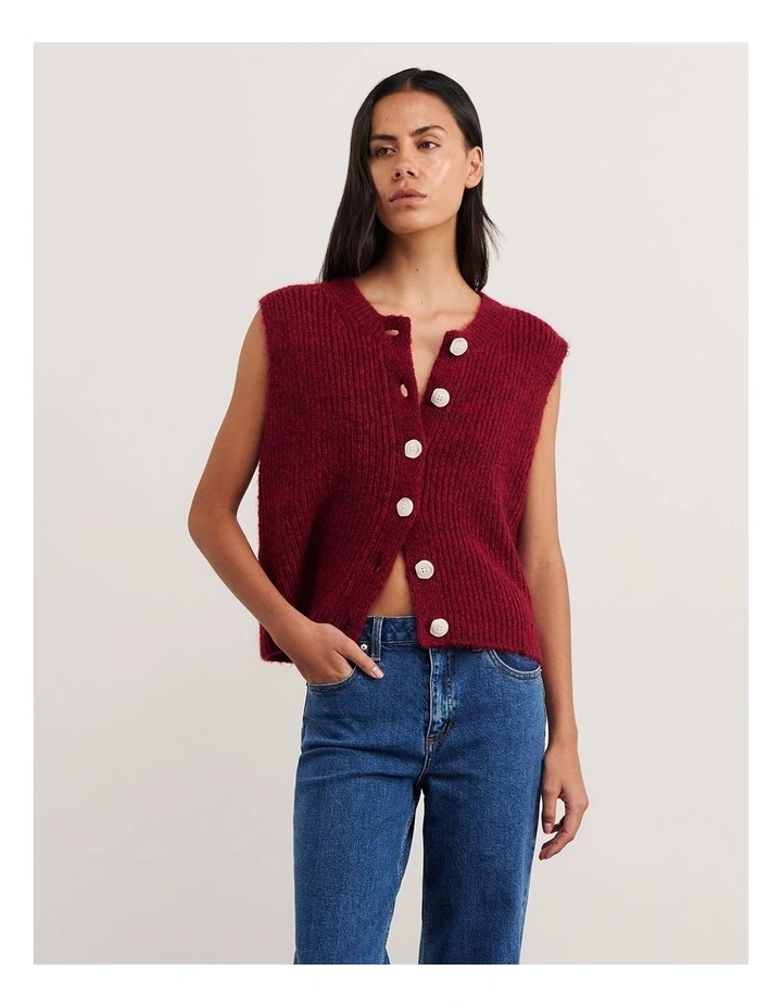 Lily Button Vest image 5