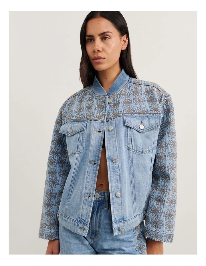 Fleur Bomber Jacket image 1