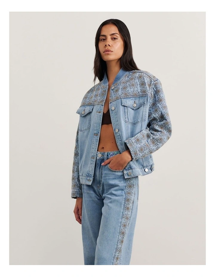 Fleur Bomber Jacket image 3