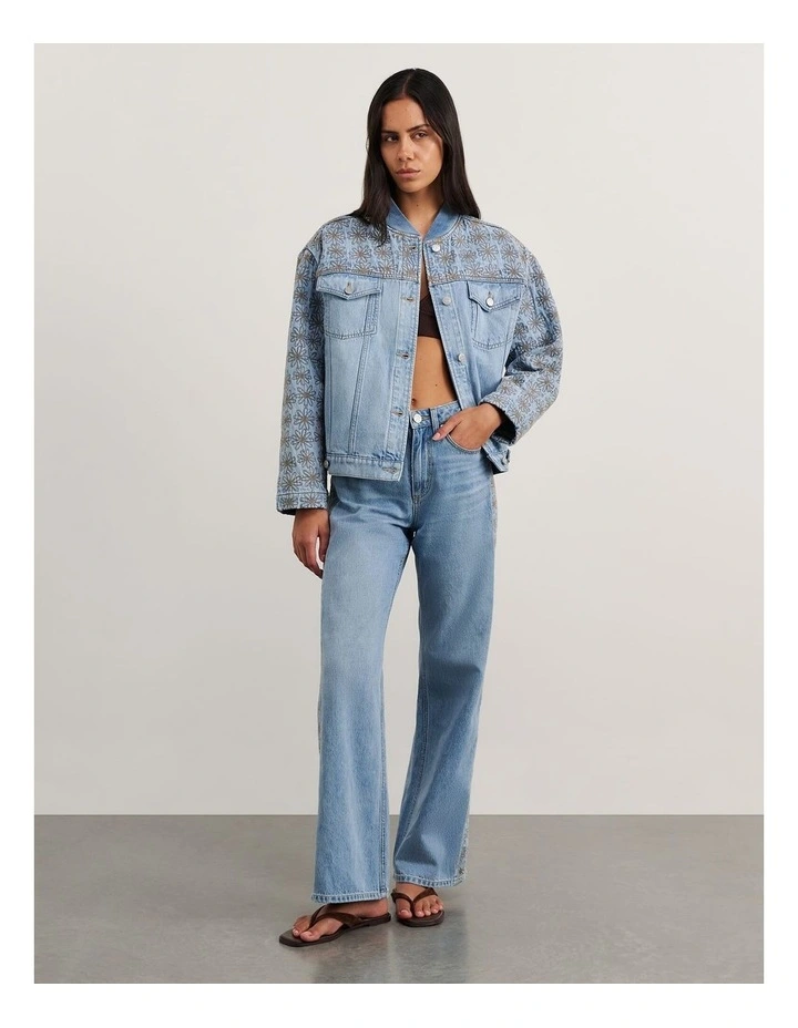 Fleur Bomber Jacket image 4