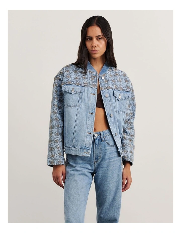 Fleur Bomber Jacket image 5