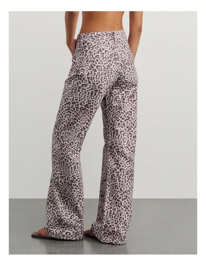 Carrie Slouch Jean Leopard image 2
