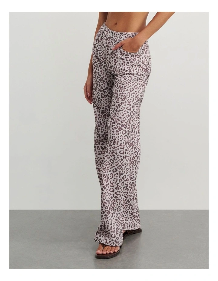 Carrie Slouch Jean Leopard image 3