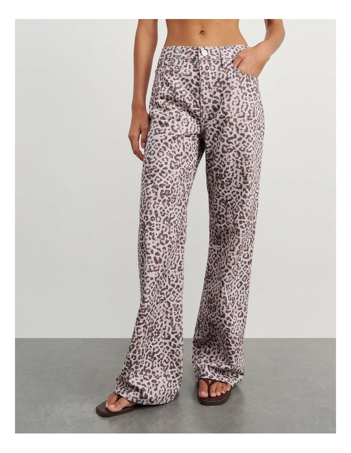 Carrie Slouch Jean Leopard image 5
