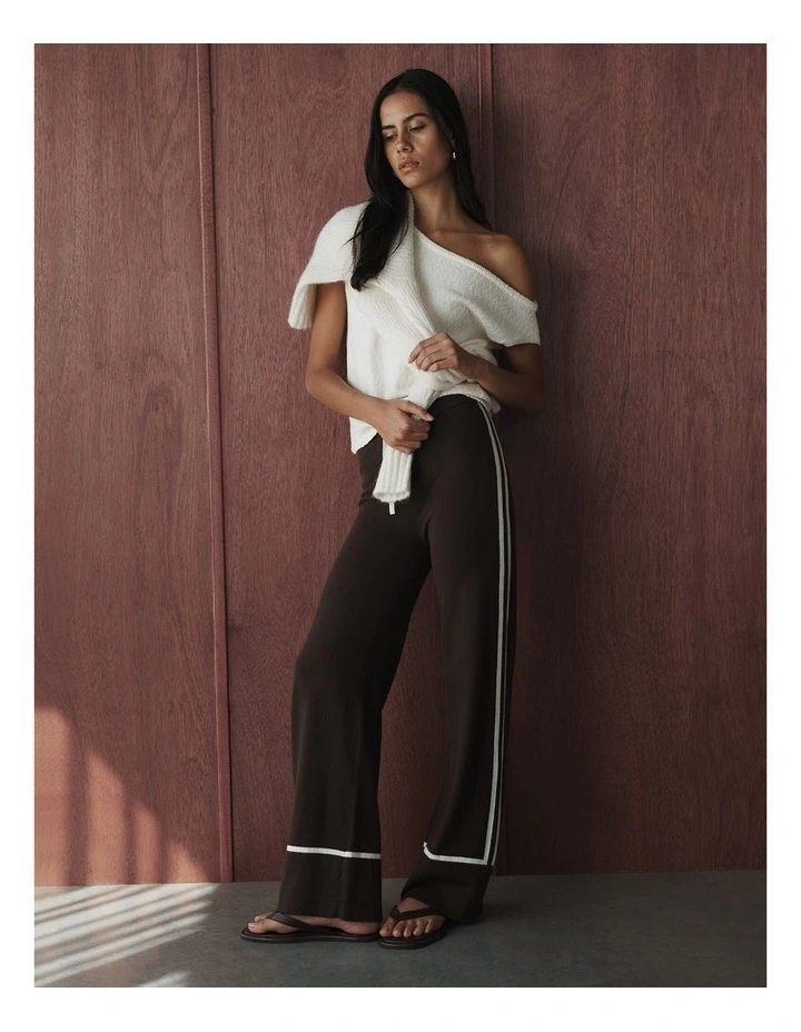 Orla Contrast Knit Pant image 6