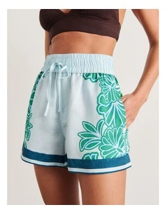 Flora Striped Short