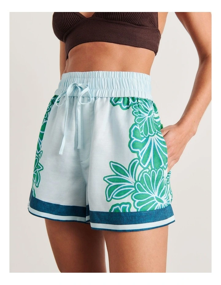 Flora Striped Short image 1