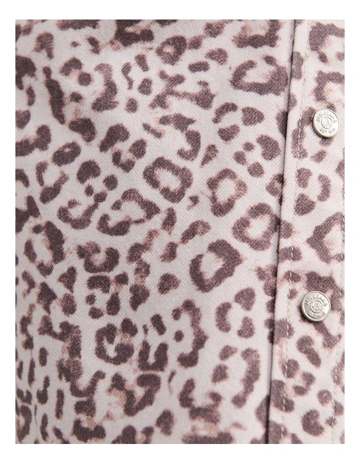 Leopard Denim Shirt image 7