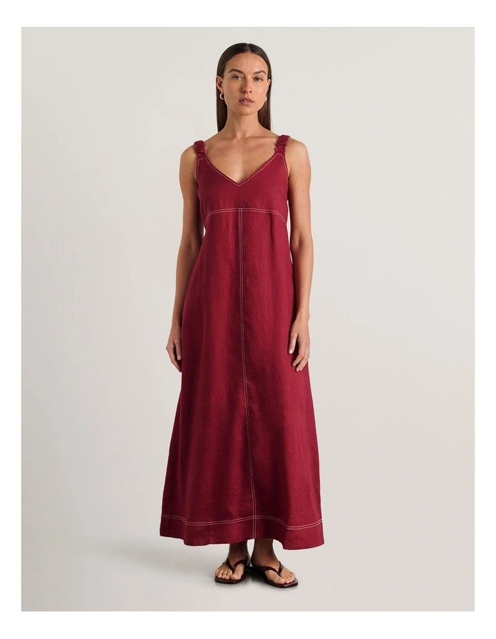 Sara Linen Midi Dress image 1