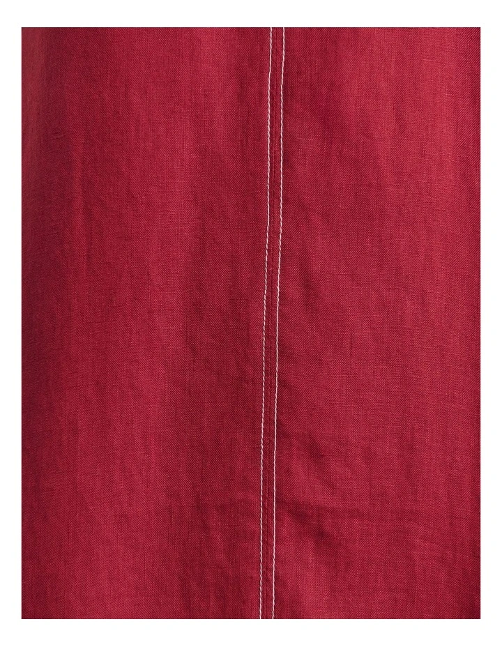 Sara Linen Midi Dress image 7