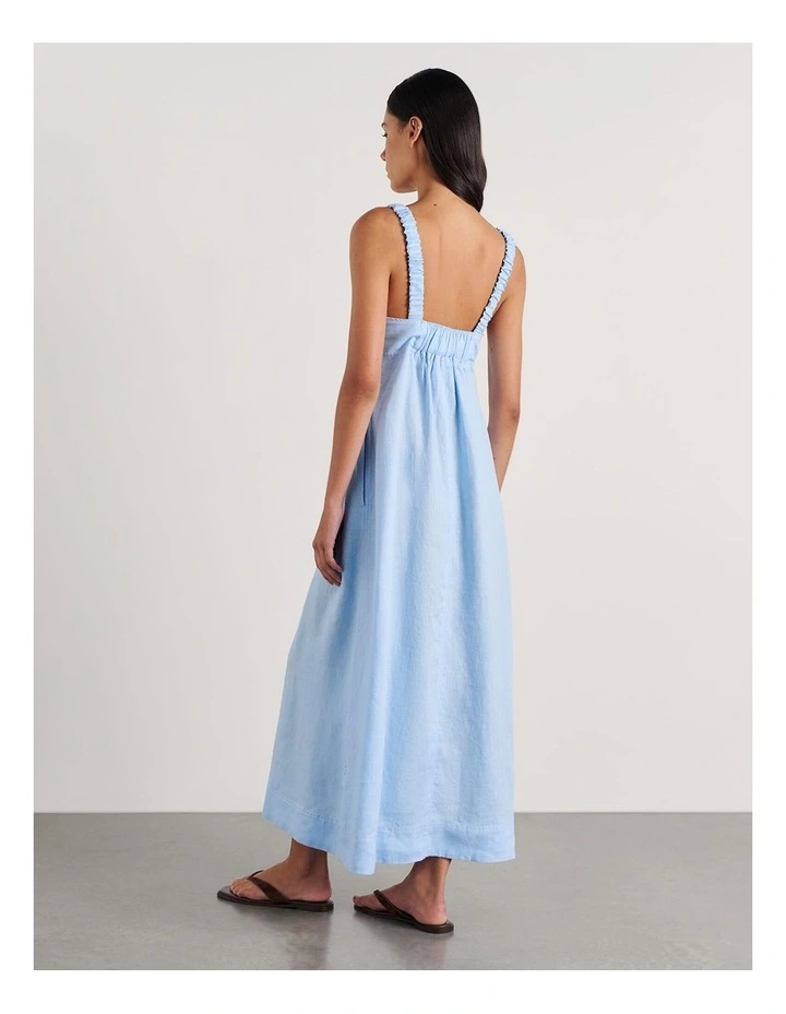 Sara Linen Midi Dress image 2