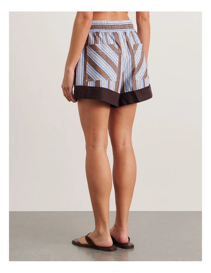 Gigi Stripe Pull On Short image 2