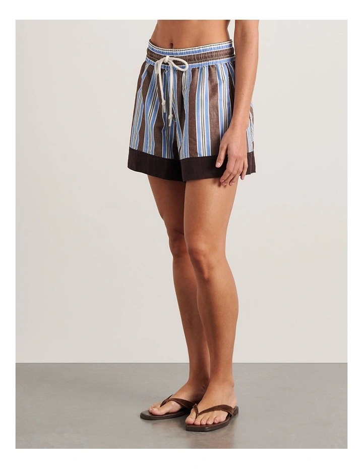 Gigi Stripe Pull On Short image 3