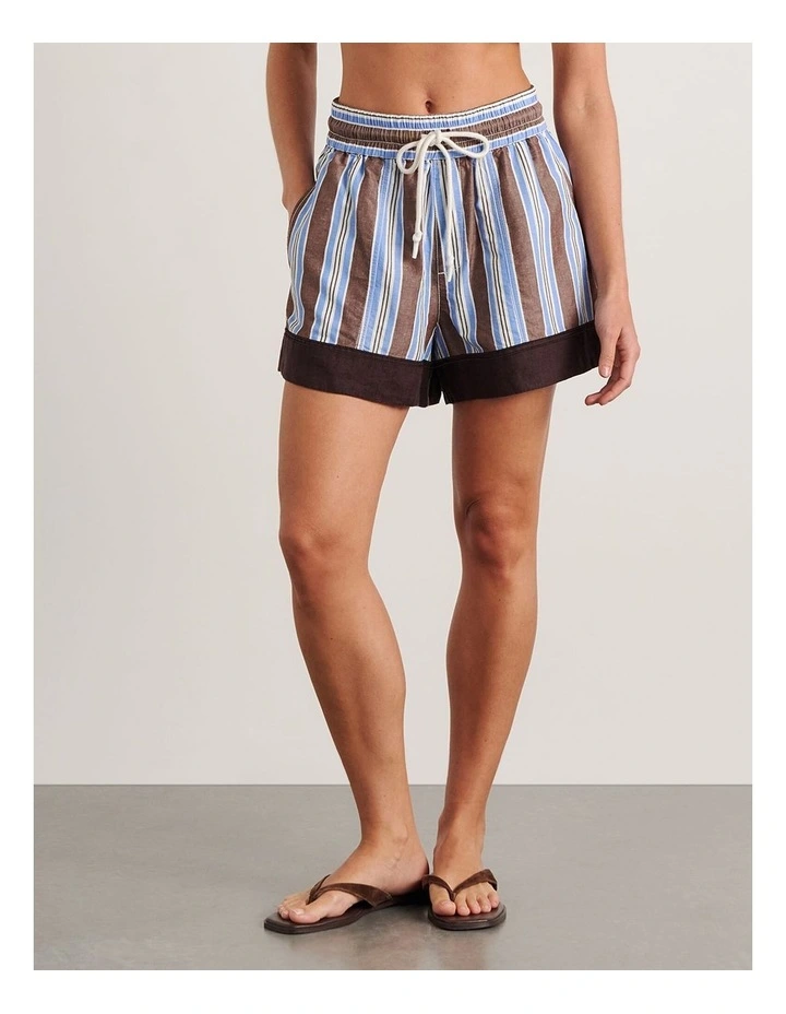 Gigi Stripe Pull On Short image 5