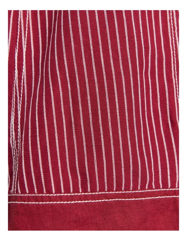 Gigi Stripe Pull On Short image 7