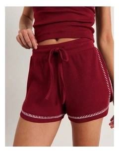 Celina Blanket Stitch Short