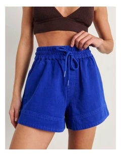 Loe Denim Pull On Short